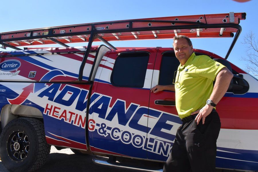 Owner by Advanced Heating & Cooling Service Vehicle